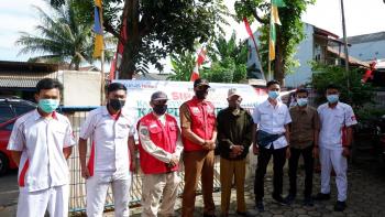 Roadshow Sipanggil  Kampanye Protokol Kesehatan Kantor Kelurahan  Rajabasa Raya